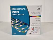 EcoSmart 16 pés Smart Hubspace RGB e fita colorida ajustável uso de luz com Alexa comprar usado  Enviando para Brazil