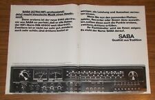 Seltene werbung saba gebraucht kaufen  Legden