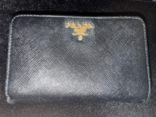 Prada black saffiano for sale  Los Angeles