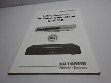 Kathrein hdtv receiver gebraucht kaufen  Höchstädt a.d.Donau