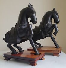 Pair cast bronze for sale  BOURNEMOUTH