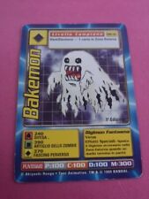 Bakemon carta digimon d'occasion  Beaumont-lès-Valence