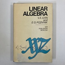 Linear Algebra V A Ilyin E G Poznyak Mathematics Textbook Mir Publishers HCDJ comprar usado Linear Algebra V A Ilyin E G Poznyak Mathematics Textbook Mir Publishers HCDJ comprar usado  Enviando para Brazil