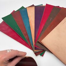 Pacote de 1 KG de Capas de Couro Genuíno de Cabra - Mistura de Tamanhos e Cores - Sucatas comprar usado  Enviando para Brazil