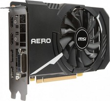 Używany, Karta graficzna MSI GeForce GTX 1060 AERO ITX 6G OC na sprzedaż  PL