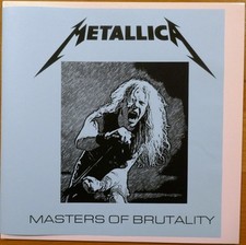 METALLICA MASTERS OF BRUTALITY, rare lp RED VINYL live Toronto 1986 VR-030 comprar usado  Enviando para Brazil