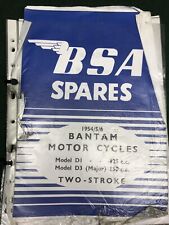 Bsa bantam major for sale  BRENTWOOD