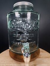 Dispensador Bev COCA COLA 100% Vidrio Reciclado - Hecho a Mano en ESPAÑA - ¡Gran Artículo!! segunda mano  Embacar hacia Mexico
