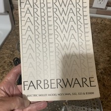 Farberware electric stainless for sale  Frisco City