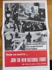 New national front for sale  SWINDON
