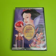 Walt Disney Snow White and The Seven Dwarfs Platinum Edition 2 Disk DVD -- 📀  comprar usado  Enviando para Brazil