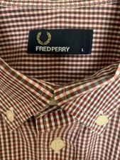 mod gingham shirt for sale  DUNSTABLE