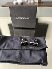 Men armani cufflinks for sale  SWINDON