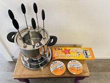 Fondueset teil edelstahl gebraucht kaufen  Gilching