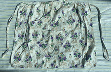 Vintage floral white for sale  FAREHAM