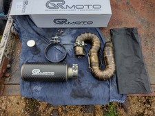 Grmoto carbon exhaust for sale  GLASTONBURY