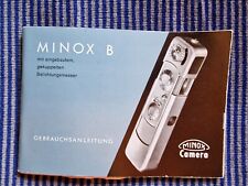 Minox gebrauchsanleitung 11 gebraucht kaufen  Pforzheim