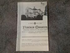 Vintage franciscan monastery for sale  Franktown