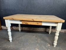 Farmhouse pine dining for sale  STAFFORD
