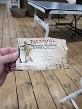 ENVELOPE PUBLICITÁRIO VINTAGE WINCHESTER auto-carregável de armas de fogo 1912 com docs dentro, usado comprar usado  Enviando para Brazil