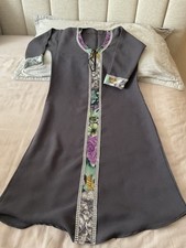 Elegant grey abaya for sale  LONDON