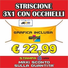 Banner 3x1 striscione usato  Maddaloni