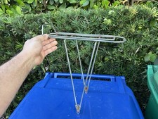 Bagageiro traseiro de bicicleta francês 700C (650B?) Cromado vintage década de 1960 década de 1970 comprar usado  Enviando para Brazil