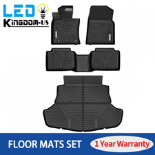 Tapetes de assoalho tapete porta-malas forro de carga para 2018-2024 Toyota Camry FWD TPE All Weather comprar usado  Enviando para Brazil