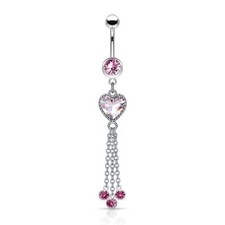 Piercing nombril pendentif d'occasion  Paris XV