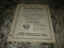 Original elgin outboard for sale  Mora