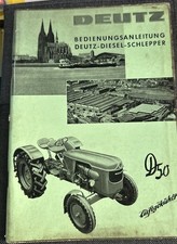 Bedienungsableitung deutz dies gebraucht kaufen  Lentföhrden