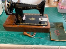 Singer hand crank for sale  OSSETT