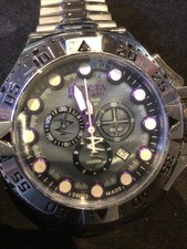 Usado Invicta Reserve Excursion Watch Modelo 13085 Aço Inoxidável Com Mão Brilhante comprar usado  Enviando para Brazil