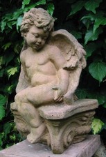 Skulptur engel sitzend gebraucht kaufen  Wittlich