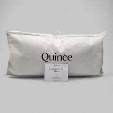 Travesseiro Quince Luxe Goose Down White King macio/médio ~ Novo sem etiquetas. comprar usado  Enviando para Brazil