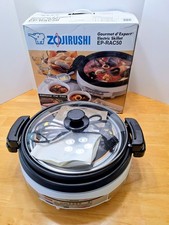 Panela a vapor Zojirushi Gourmet d Expert frigideira elétrica placa plana EP-RAC50 comprar usado Panela a vapor Zojirushi Gourmet d Expert frigideira elétrica placa plana EP-RAC50 comprar usado  Enviando para Brazil