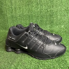 Tênis de corrida Nike Shox NZ preto masculino tamanho 9 couro conforto tênis de cano baixo comprar usado  Enviando para Brazil