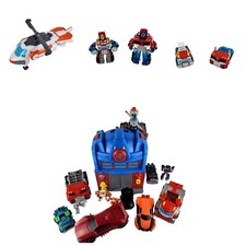Brinquedos Transformers Rescue Bots Optimus Prime estação de bombeiros e figuras de ação comprar usado  Enviando para Brazil