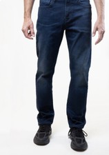 Jeans elástico Lazer masculino slim fit cor: azul drk tamanho: 33x32 comprar usado  Enviando para Brazil