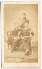 Algérie, 3 militaires Infanterie Tlemcen Photo CDV par Joseph Pedra circa 1865, usado comprar usado  Enviando para Brazil