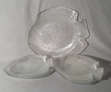 Arcoroc fish plates for sale  New Port Richey
