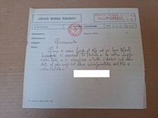 Documento croce rossa usato  Casandrino