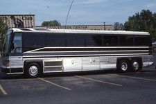 Ônibus original charter deslizante sem marca preto branco prata 1986 #18 comprar usado  Enviando para Brazil