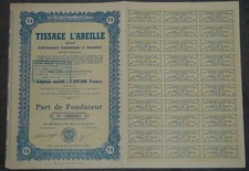 Tissage abeille 1944 d'occasion  Expédié en Belgium