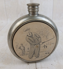 Sheffield pewter hip for sale  WOKING