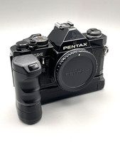 Pentax black winder usato  Milano