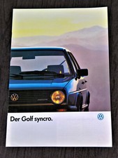 Volkswagen golf prospekt gebraucht kaufen  Regensburg