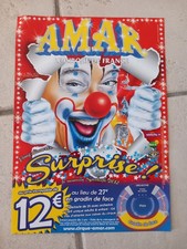 Affiche circus cirque d'occasion  La Tranche-sur-Mer