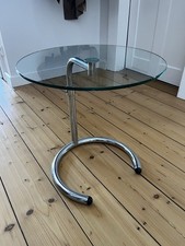 Runder glas beistelltisch gebraucht kaufen  Karlsruhe