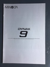 Brochure minolta dynax d'occasion  Gradignan